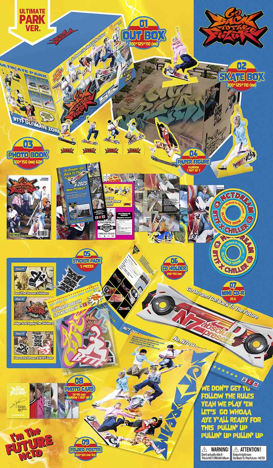 NCT Dream Go Back to the Future (Ultimate Park Ver.) – Poptheshop