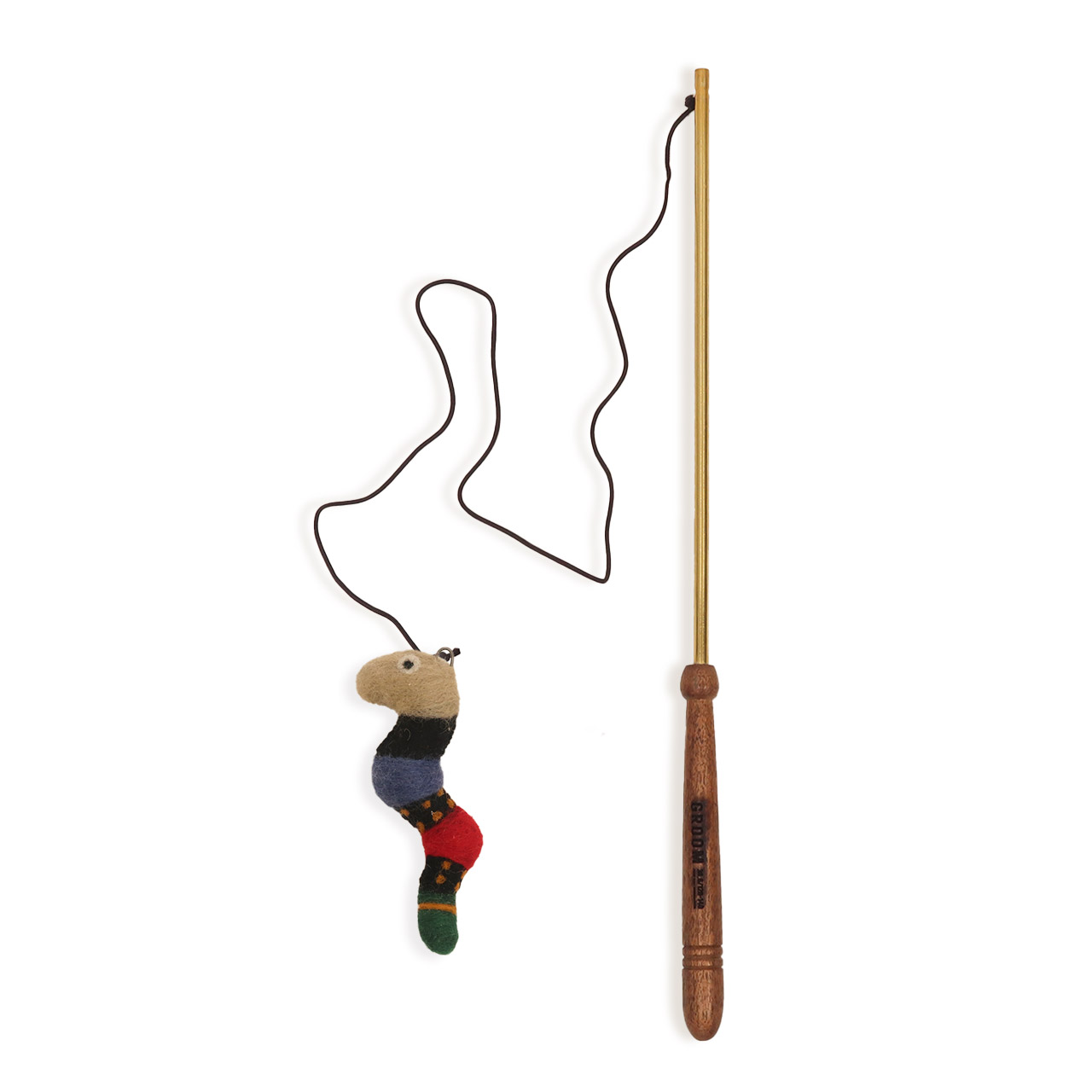 CAT TEASER / おもちゃ ねこじゃらし 釣竿セット- へび 【972310016