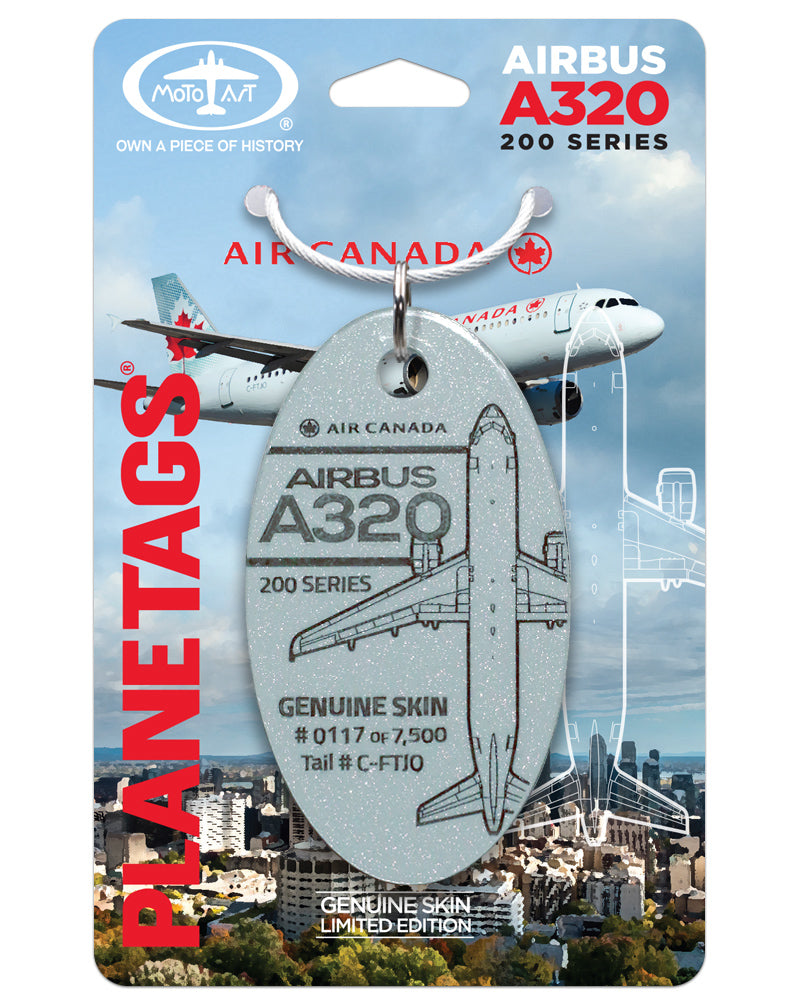 Air Canada® A320®- C-FTJO – MotoArt PlaneTags