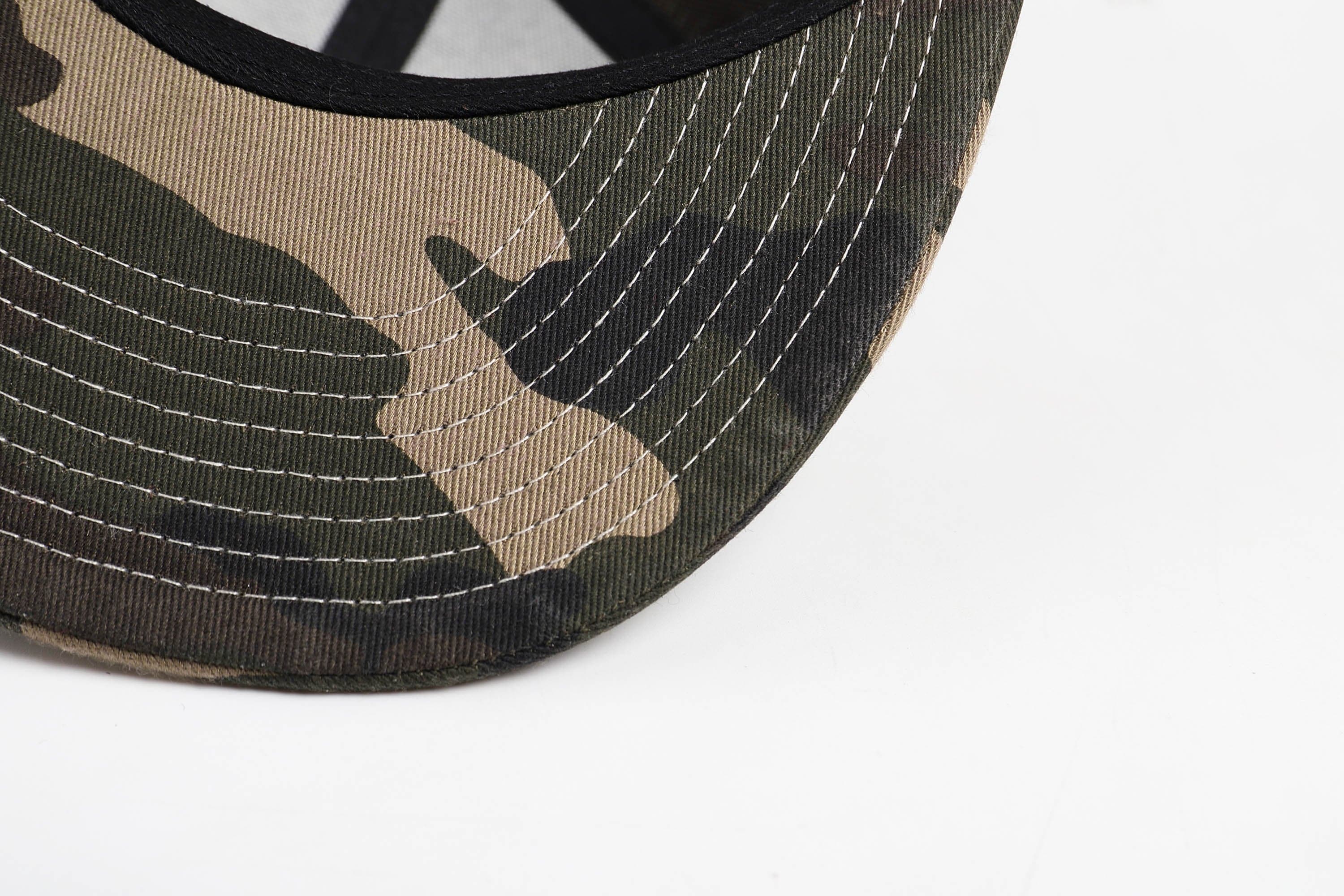 DND4DES Cartoon Character Embroidered Camo Cap