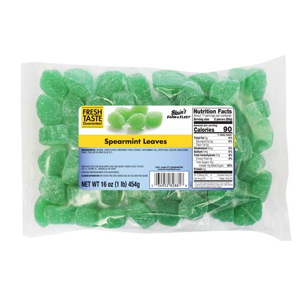 Blain's Farm & Fleet 16 oz Spearmint Leaves - 718860 | Blain's