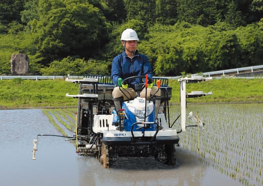 植付・施肥 | さなえP43シリーズ | 田植機 | 商品情報 | 井関農機株式会社