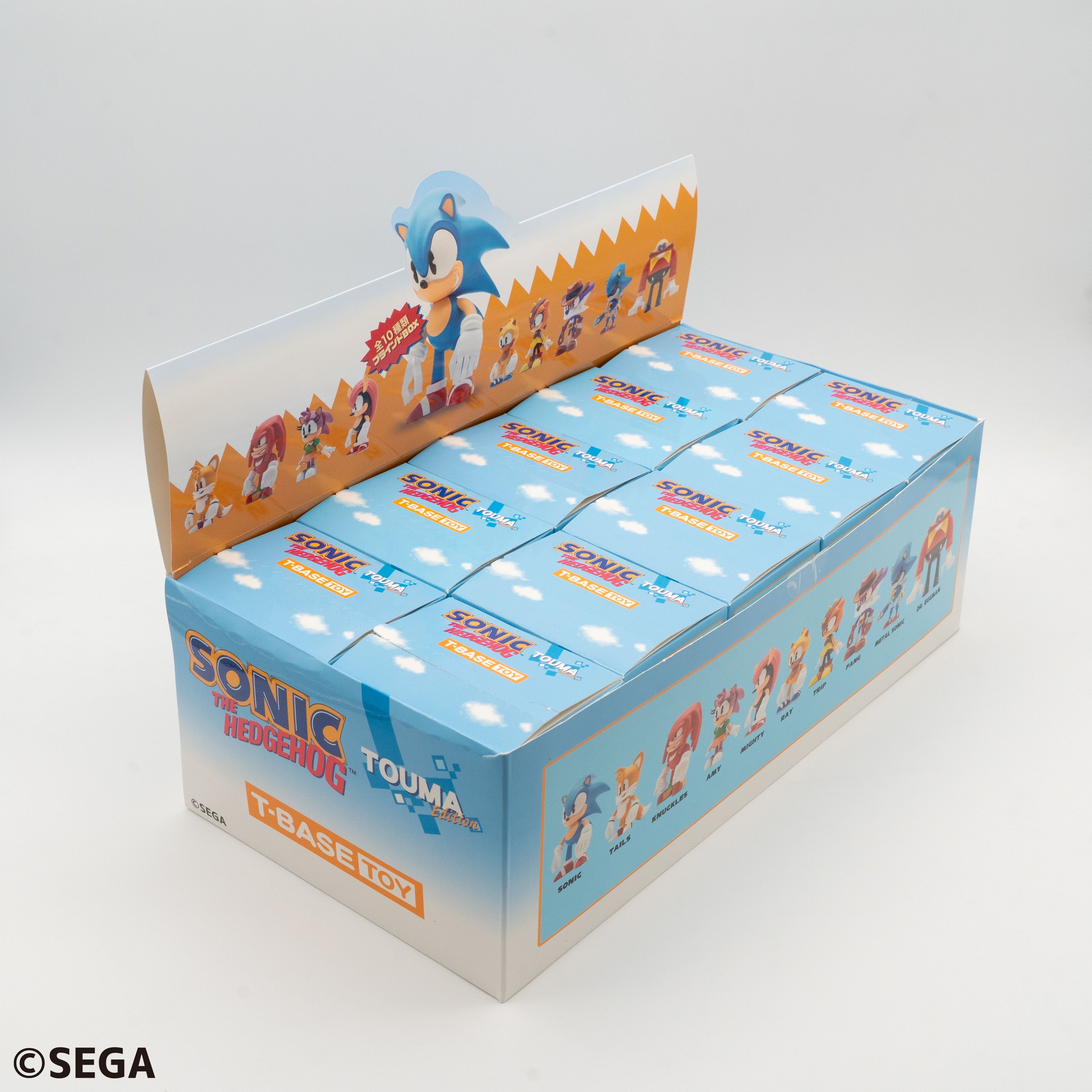 TOUMAデザイン「SONIC THE HEDGEHOG ブラインドBOX」登場！12月27日