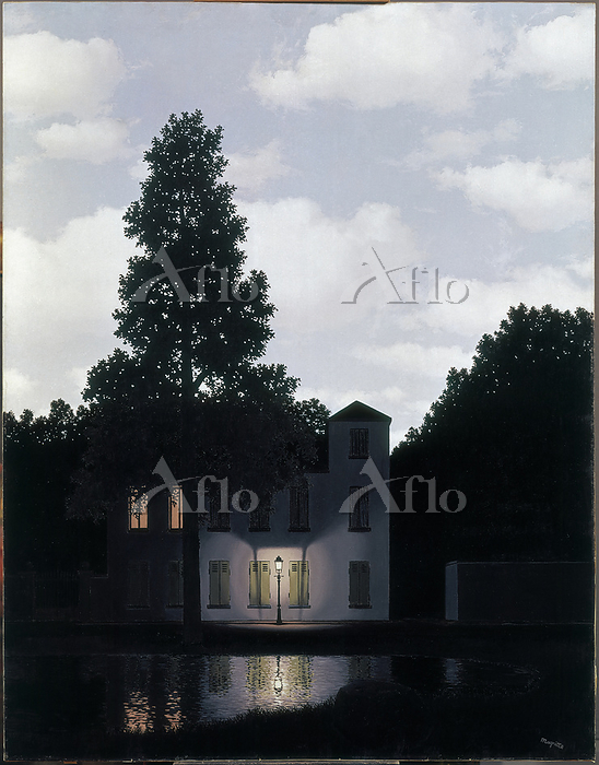 AllPosters絵画 マグリット「光の帝国」 アートパネル Amazon.co.jp