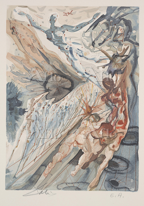 サルバドール・ダリ「神曲(ダンテ・アリギエーリ作）の挿絵