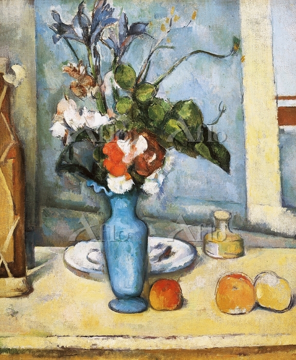 セザンヌ 「青い花瓶」 [5355349]のアート作品 - アフロ