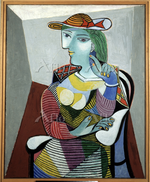 パブロ・ピカソ 「座せるマリー・テレーズ」 [32571427]のアート作品