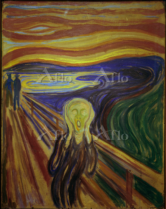 エドヴァルド・ムンク「叫び」 ムンク美術館 [38152177]のアート作品
