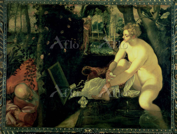 ティントレット 「スザンナの水浴」 [72454]のアート作品 - アフロ