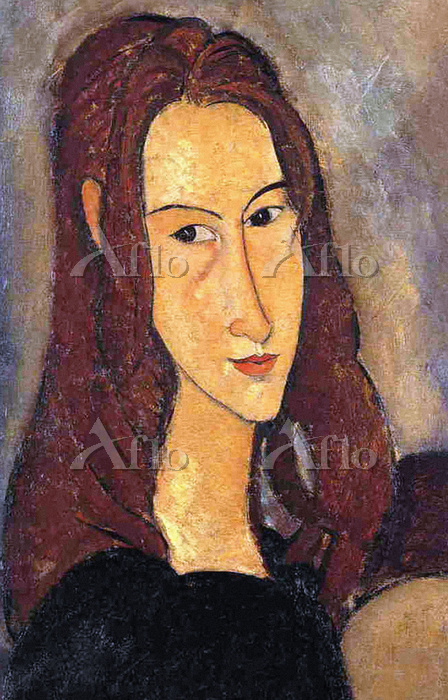 アメデオ・モディリアーニ 「赤毛の若い娘」 [35882731]のアート作品