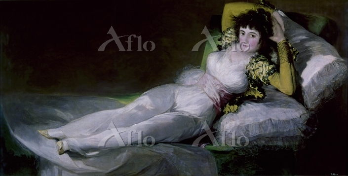 ゴヤ 「着衣のマハ」 [22005837]のアート作品 - アフロ