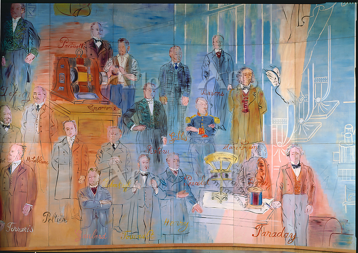 ラウル・デュフィ「電気の精」（部分） [950981]のアート作品 - アフロ