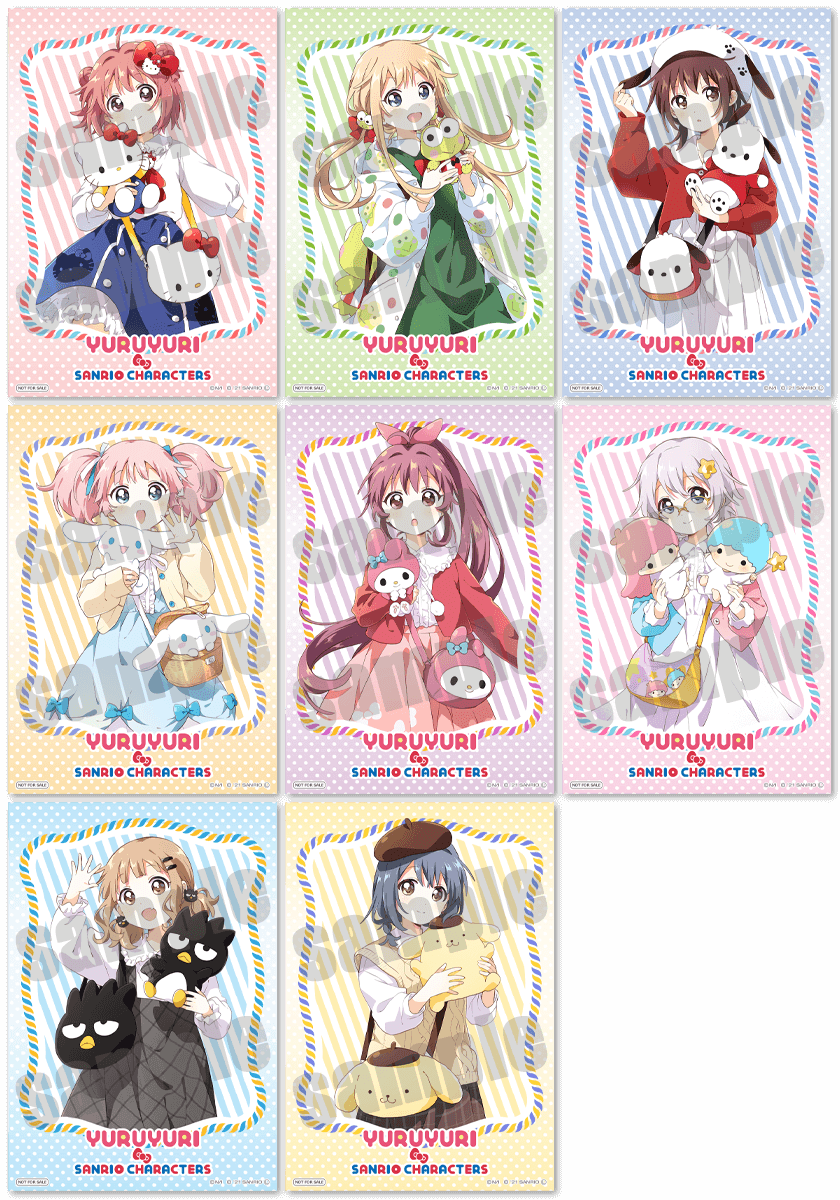 ゆるゆり×サンリオキャラクターズ アクリルスタンド 向日葵