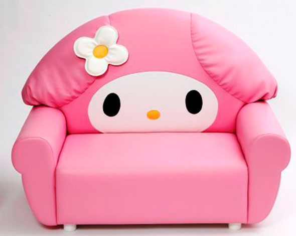 でっかいキティとマイメロに癒される〜 サンリオのキャラソファー発売