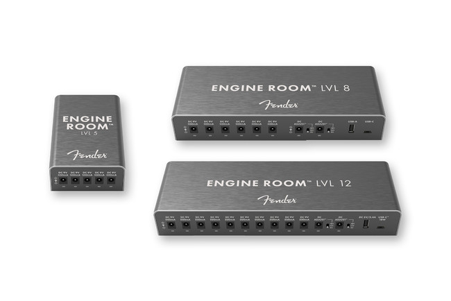 エフェクトペダルにクリーンな電源を。ENGINE ROOM™ パワーサプライ3