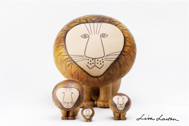 スウェーデン陶芸家リサ・ラーソン×卯三郎こけしの「ヨナ」に新色登場