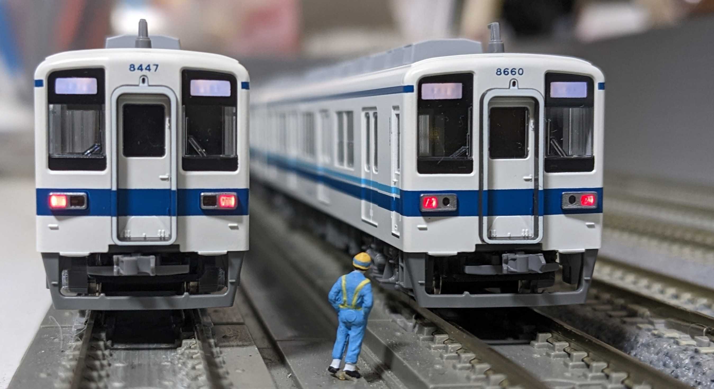 🔴入線 kato 10-1651 東武鉄道8000系(後期更新車)先頭車2両• 中間車