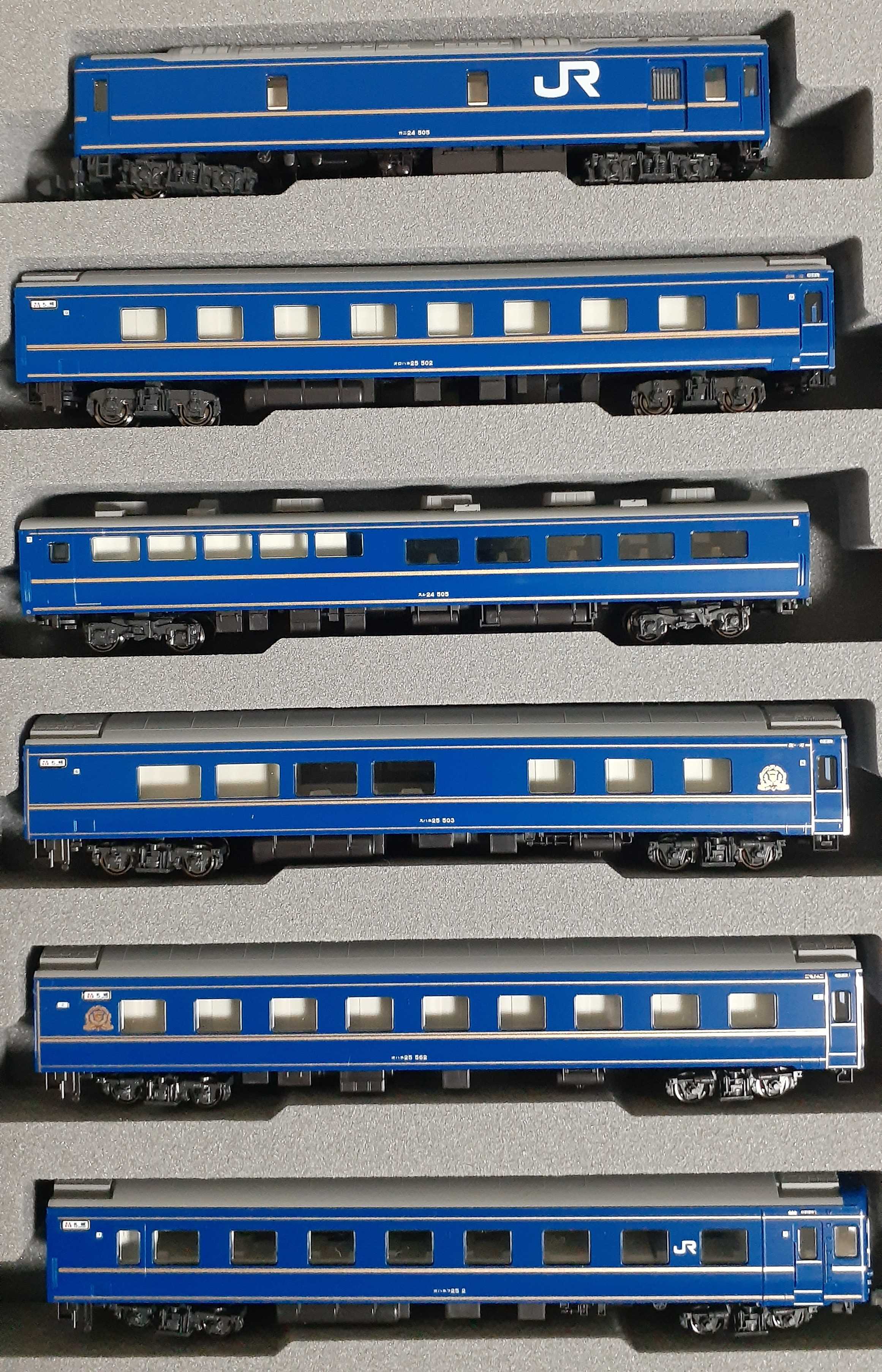 🔴入線 Kato 10-831/832 24系寝台特急 北斗星DX編成 - 竹ノ塚総合車両