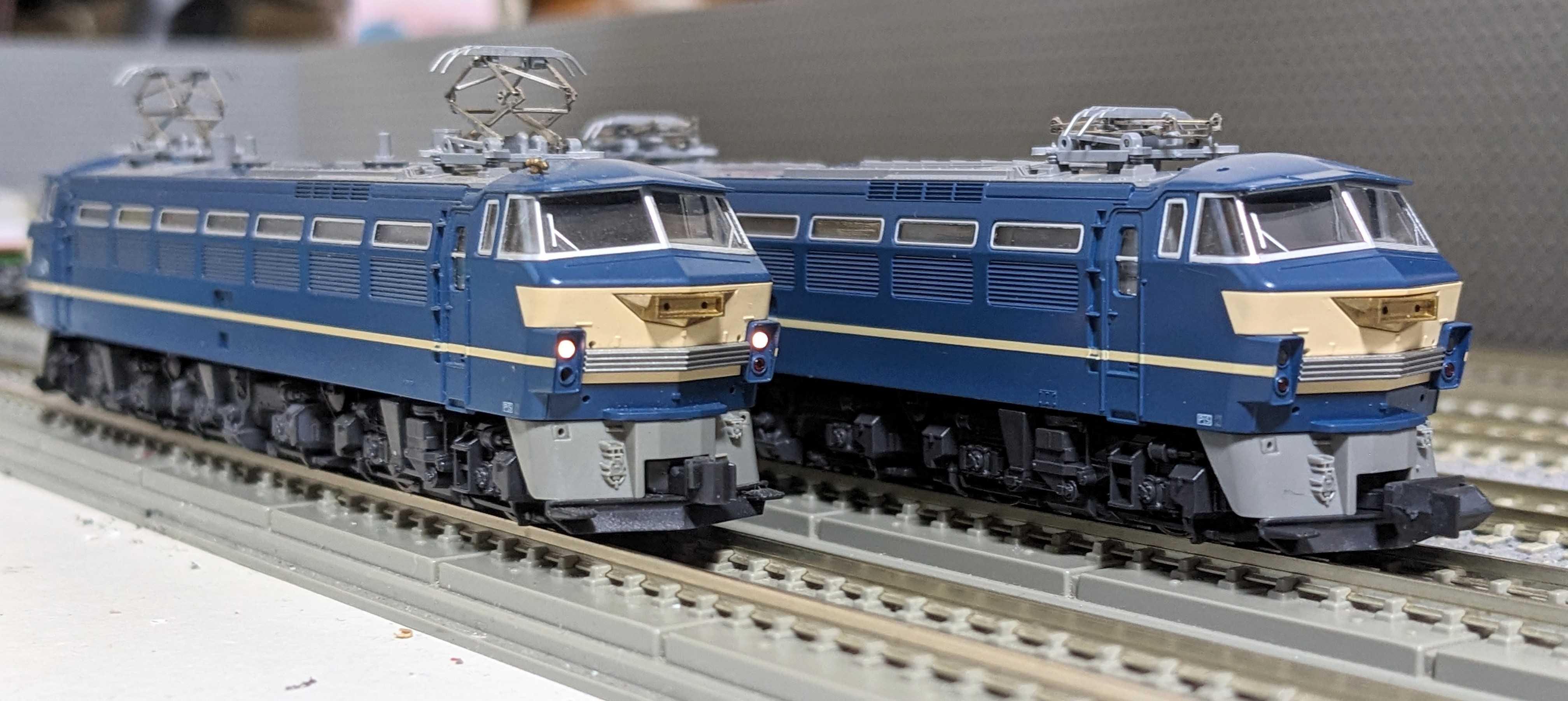 🔴入線 KATO 3047-2 EF66 JR仕様 ブルートレイン牽引機 - 竹ノ塚総合