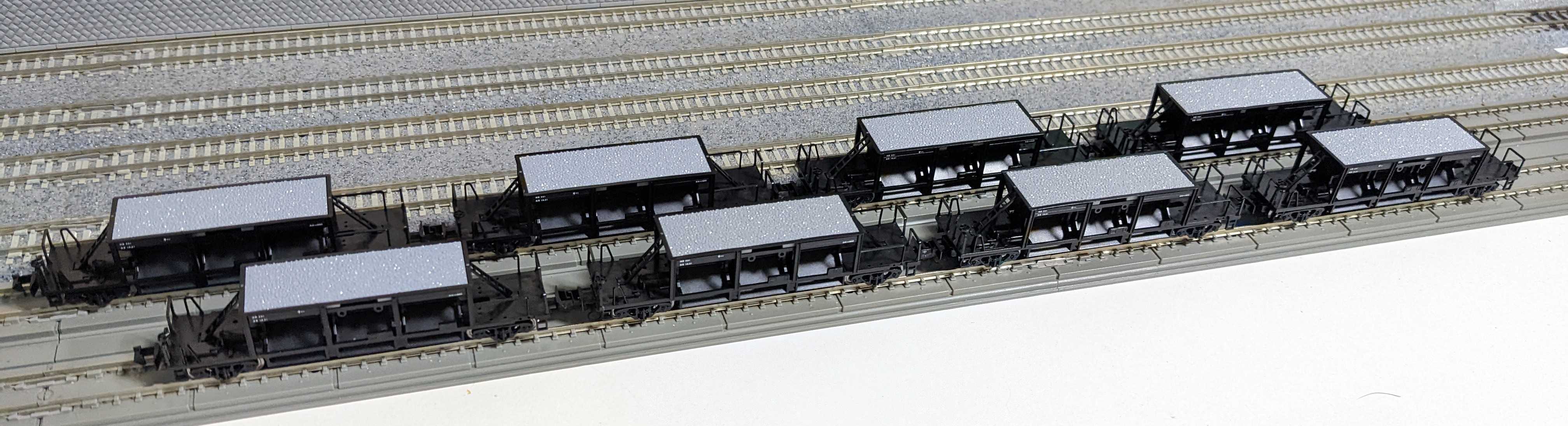 🔴入線 Tomix 97949 JRホキ800形貨車 (JR東日本仕様)8両ｾｯﾄ 特別企画品