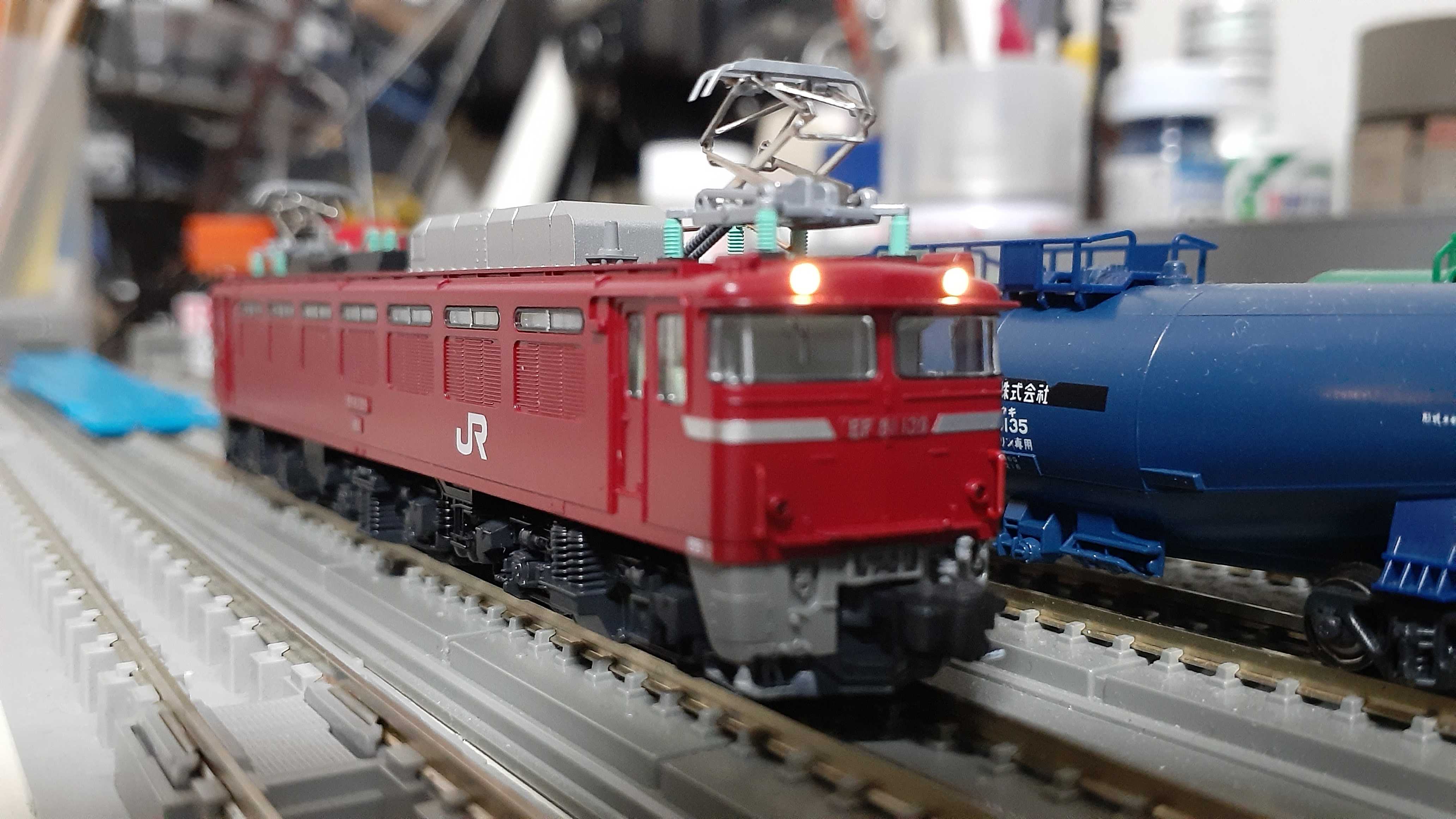 🔴入線🟣 Kato 3066-4 EF81 139号機 JR東日本色(双頭連結器付