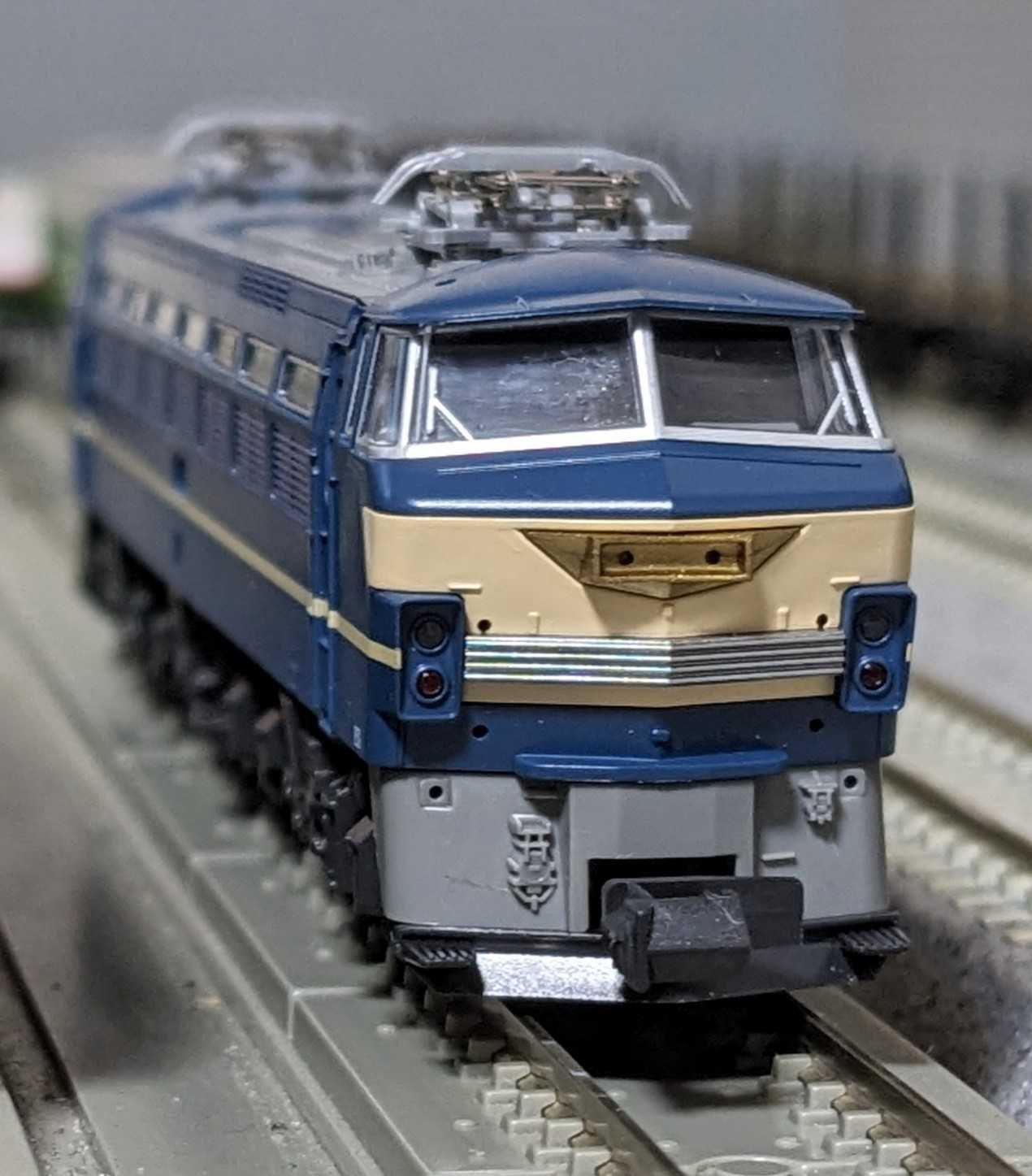 🔴入線 KATO 3047-2 EF66 JR仕様 ブルートレイン牽引機 - 竹ノ塚総合