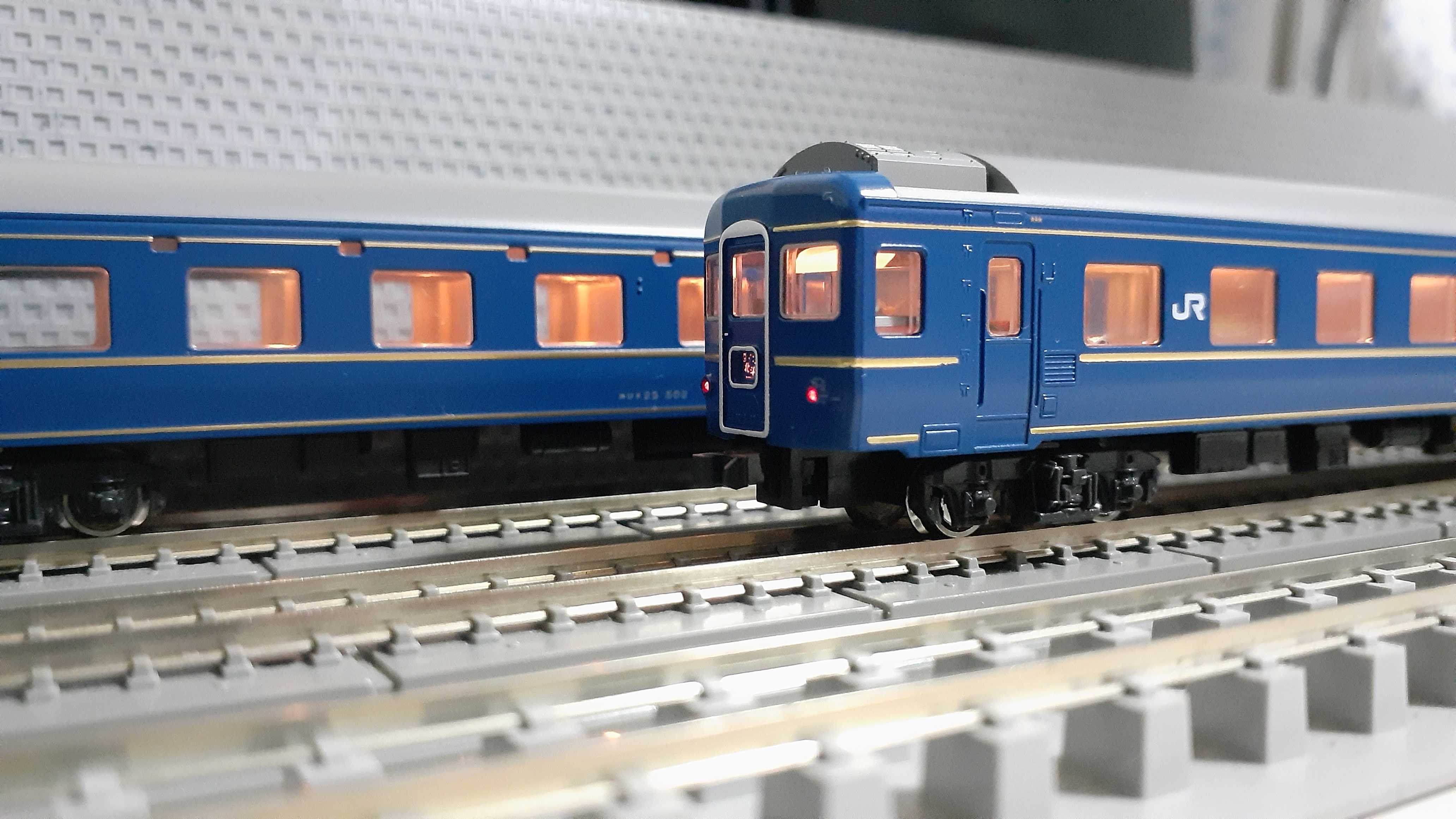 🔵🔧Kato 10-163 北斗星 24系寝台特急 ① - 竹ノ塚総合車両センターの