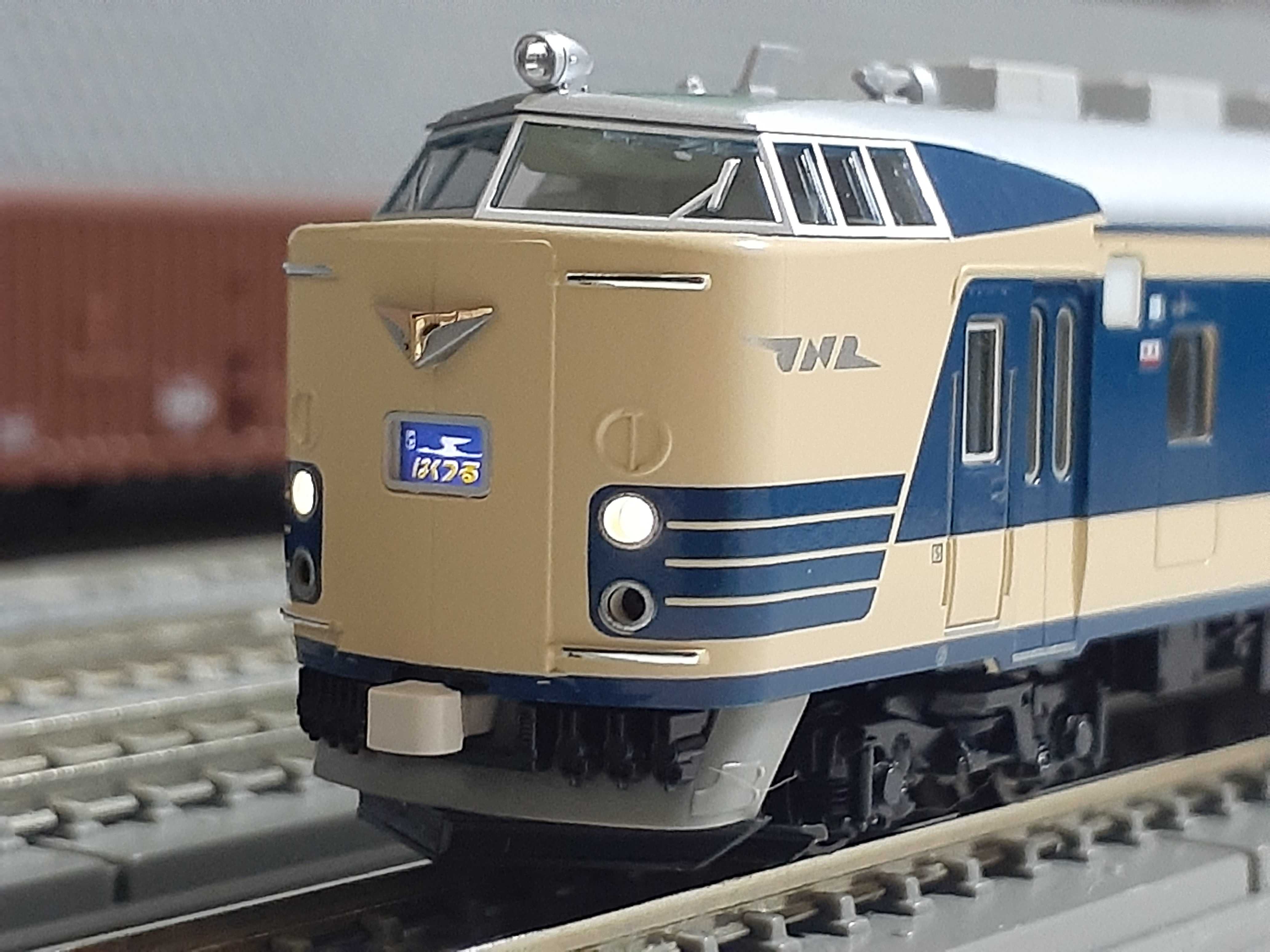 室内灯付 KATO 583系 あけぼの 9両セット 室内灯付KATO 583系 あけぼの