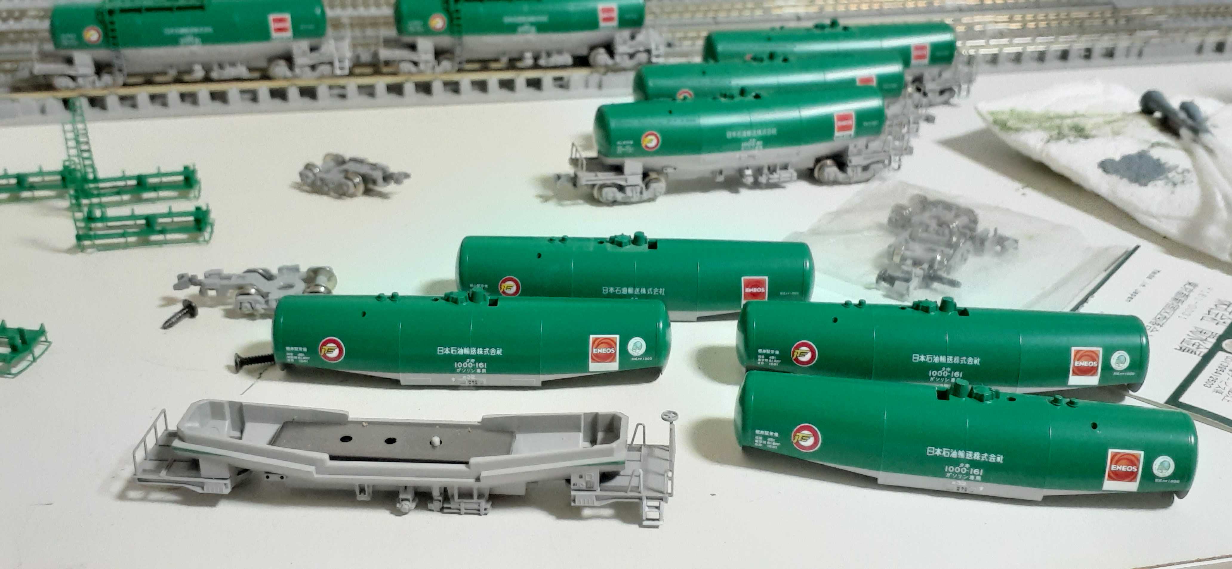 🔵 Kato 8037-3 ﾀｷ1000 日本石油輸送色 ENEOSﾏｰｸ 整備 - 竹ノ塚総合
