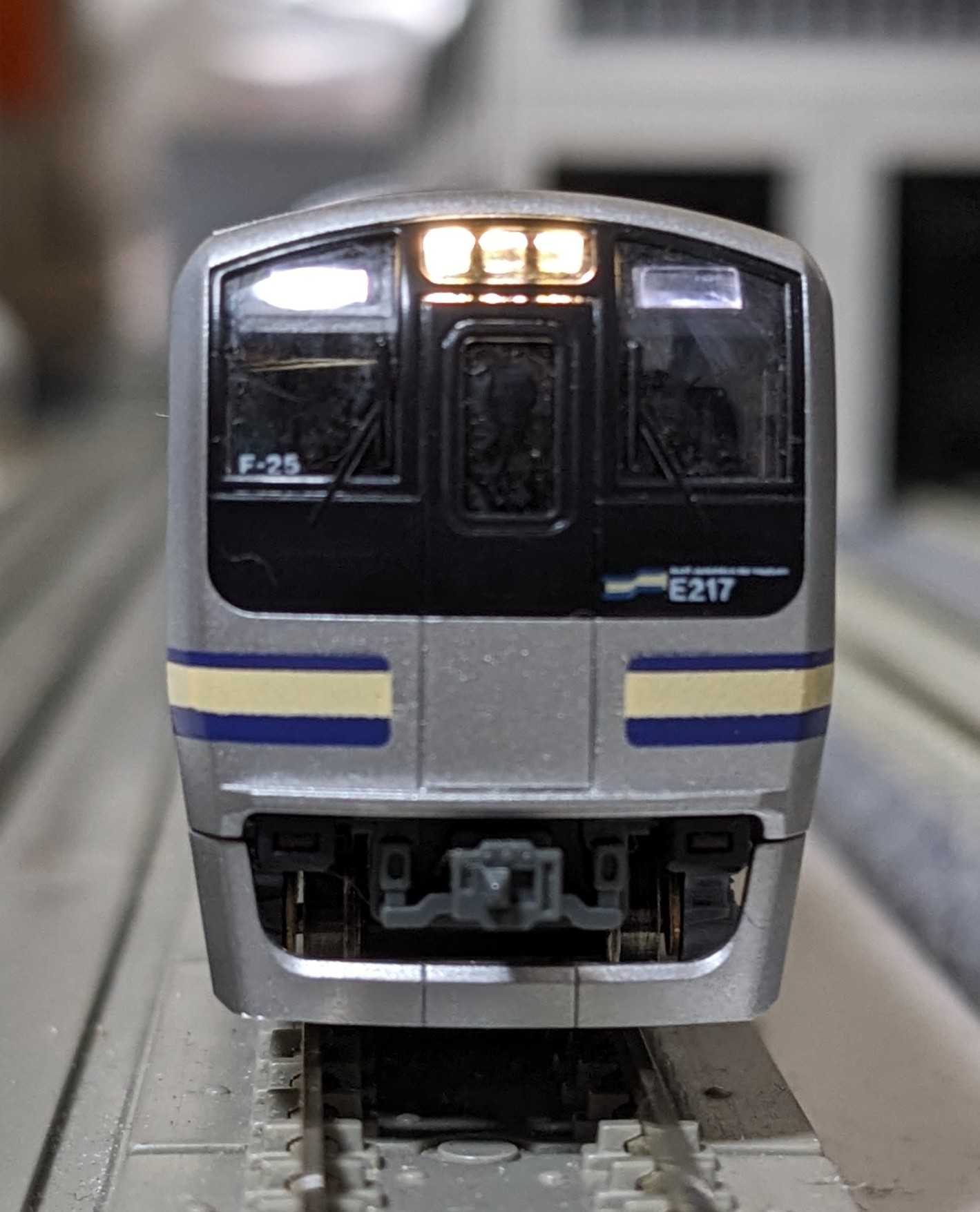 🟣所属車両 KATO 10-495/496 E217系 横須賀線•総武線 8両/3両 - 竹ノ塚