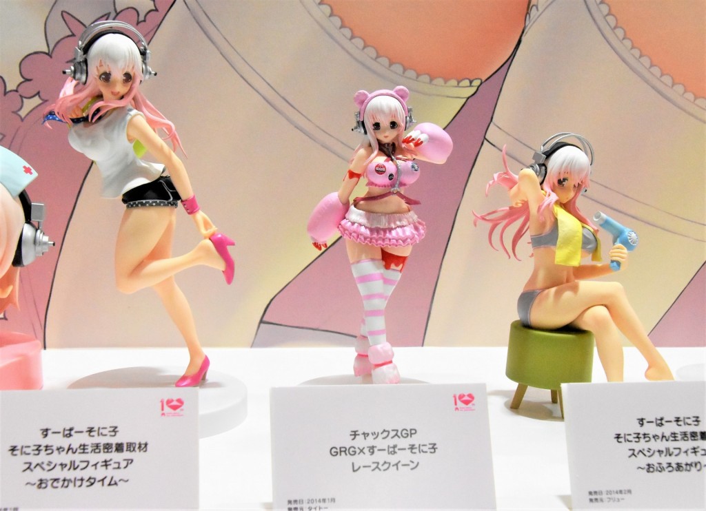 歴代の“そに子”が大集合！『SUPER SONICO 10th Anniversary フィギュア