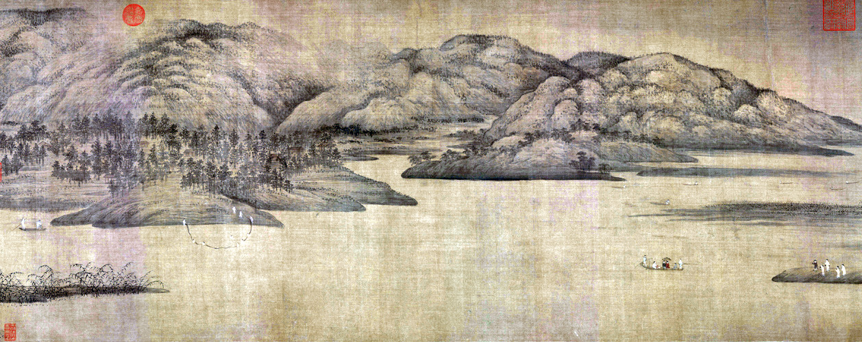 中国絵画史ノート 五代 水墨山水画 花鳥画の発展