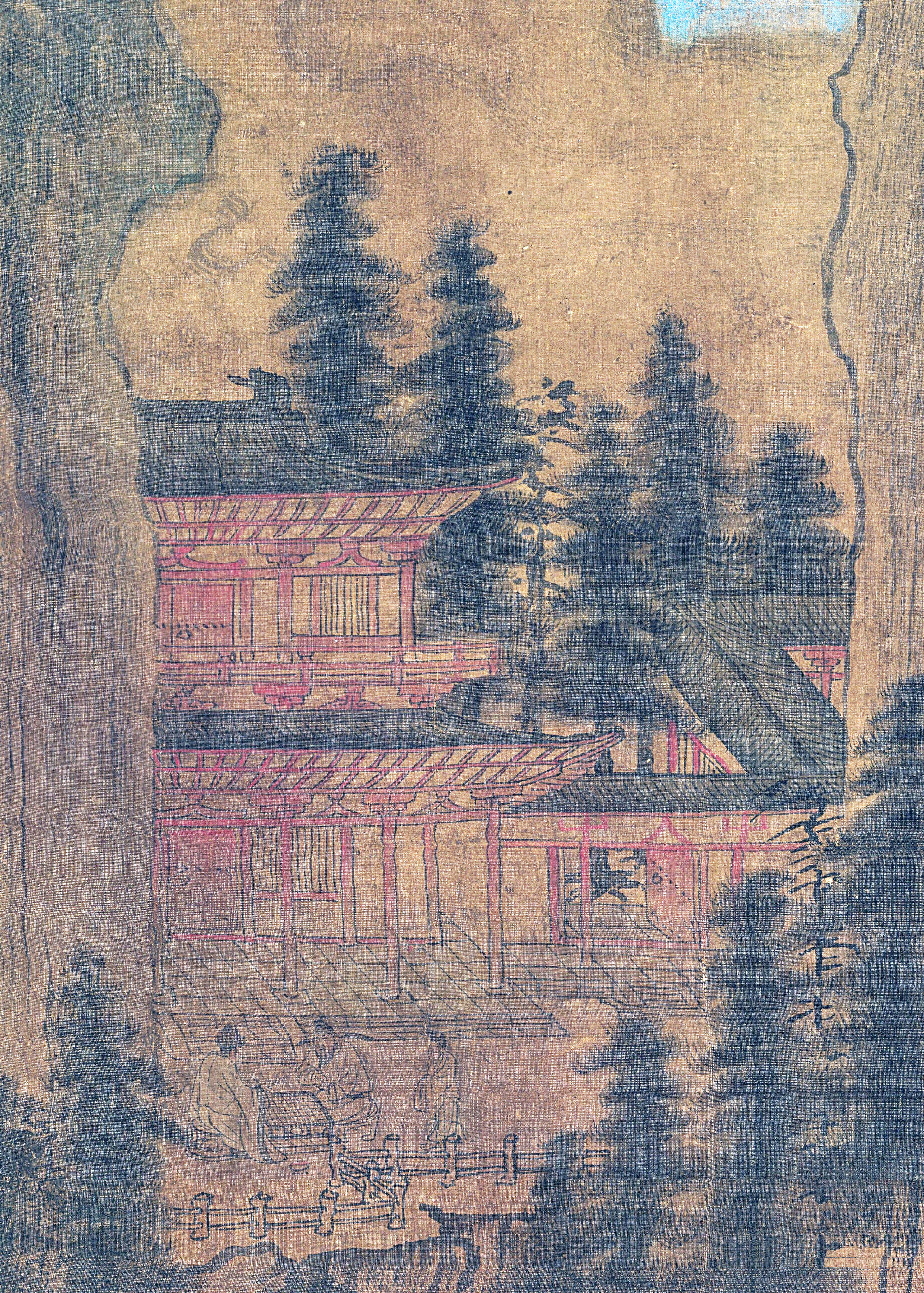 中国絵画史ノート 五代 水墨山水画 花鳥画の発展