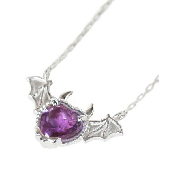 K10 メルティー デビルハート ネックレス | Q-pot. ONLINE SHOP