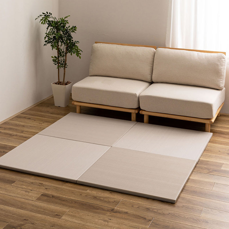 い草風 置き畳 水拭きできる 82×82×2.5cm イ草 PP 半畳 まとめ買い