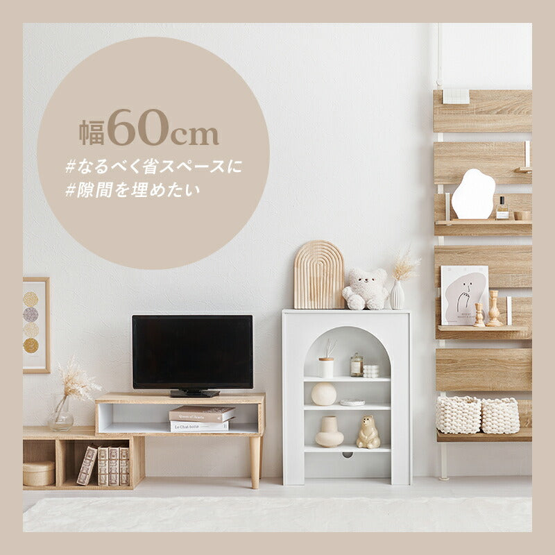 マントルピース 完成品 コード穴つき [幅60/80] Lapica | おしゃれな