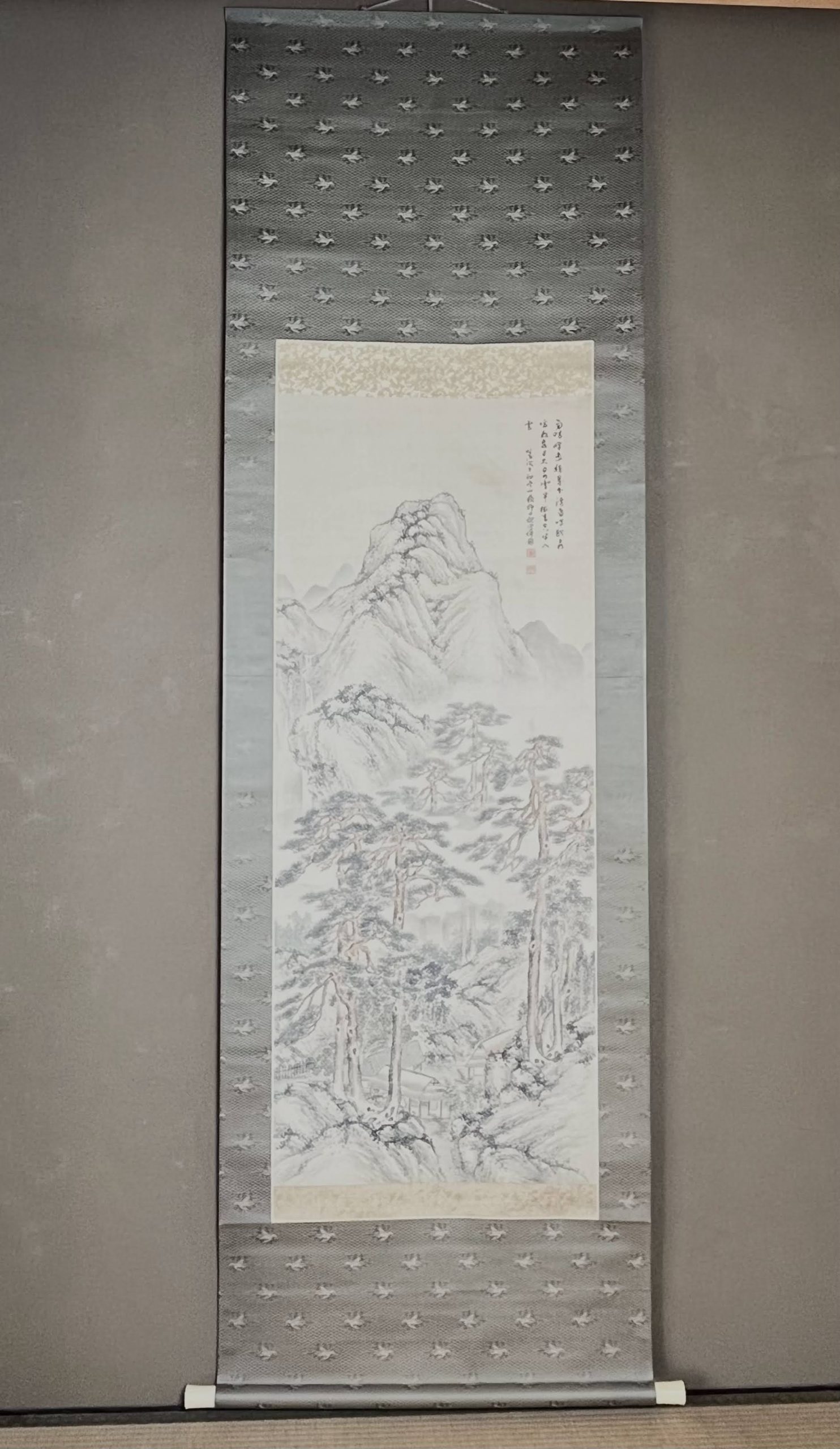 野口小蘋 山水図 - 古美術 九源次