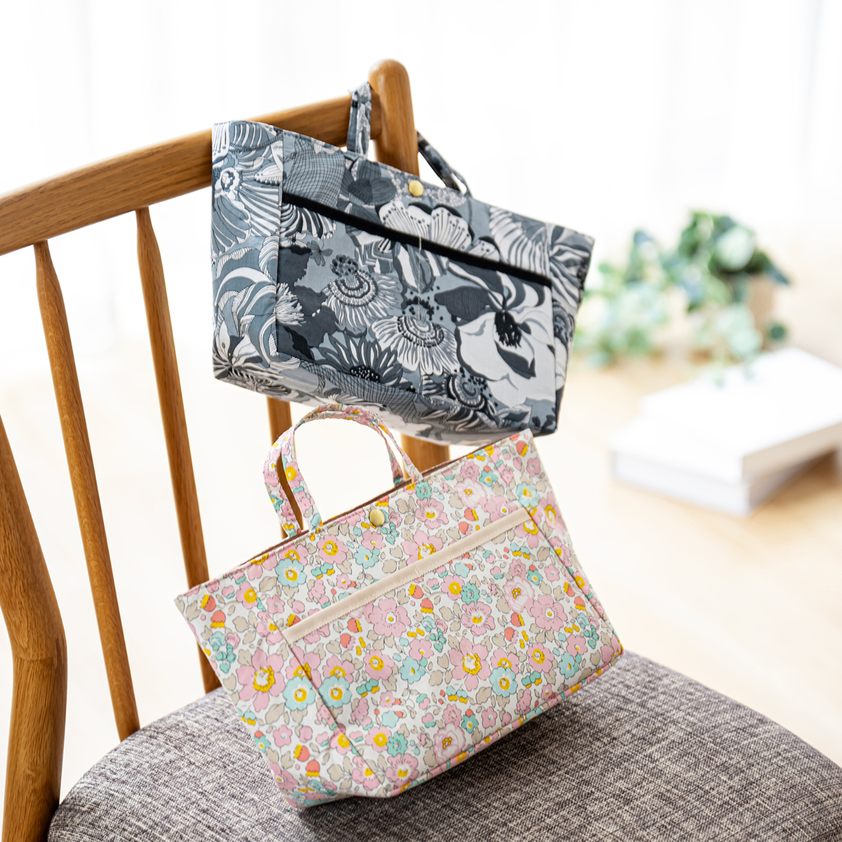 IM リバティプリント バッグインバッグ INTERMODE MADE WITH LIBERTY