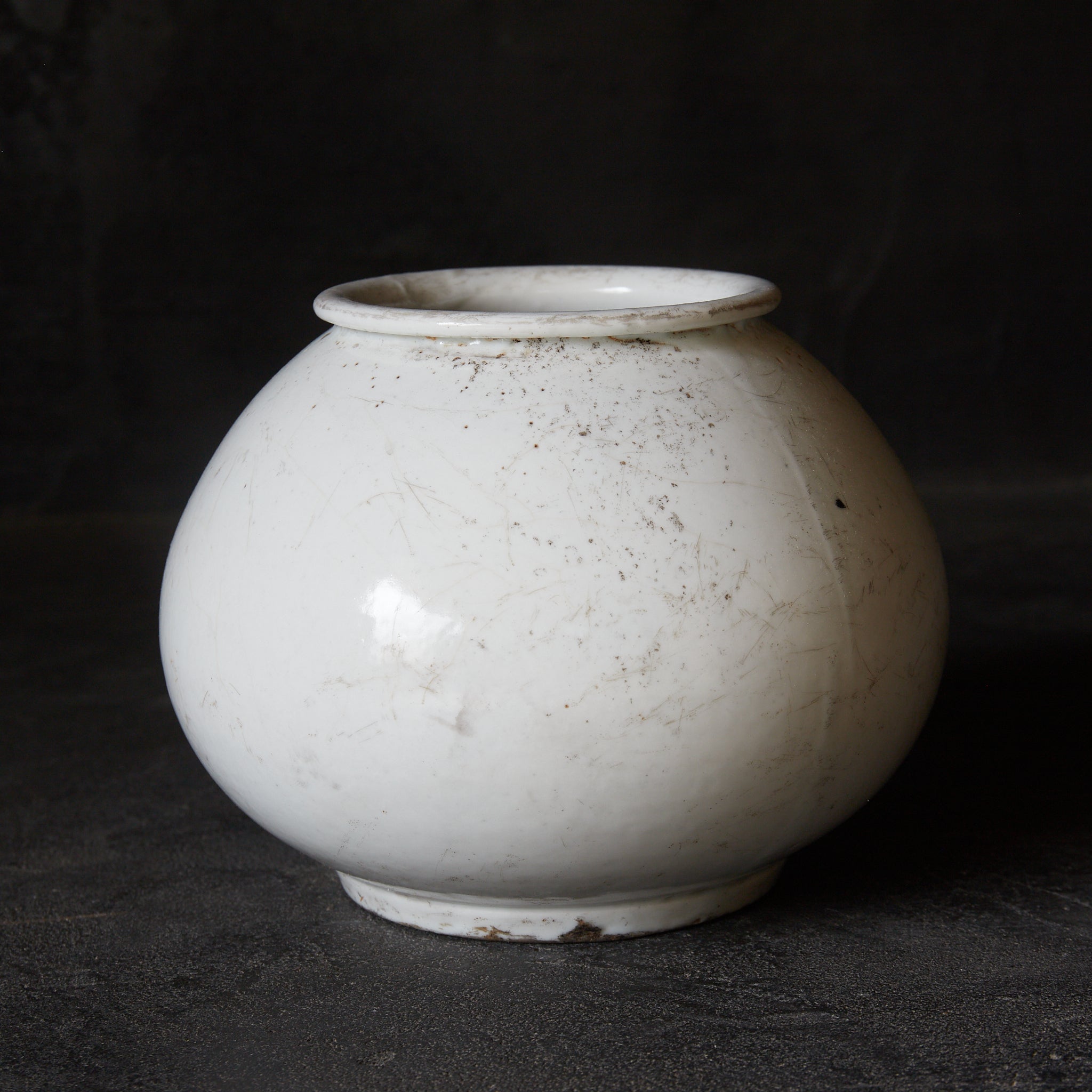 AZ952 時代 李朝 白磁 小壺 (李朝時代) 李朝時代 李朝青磁