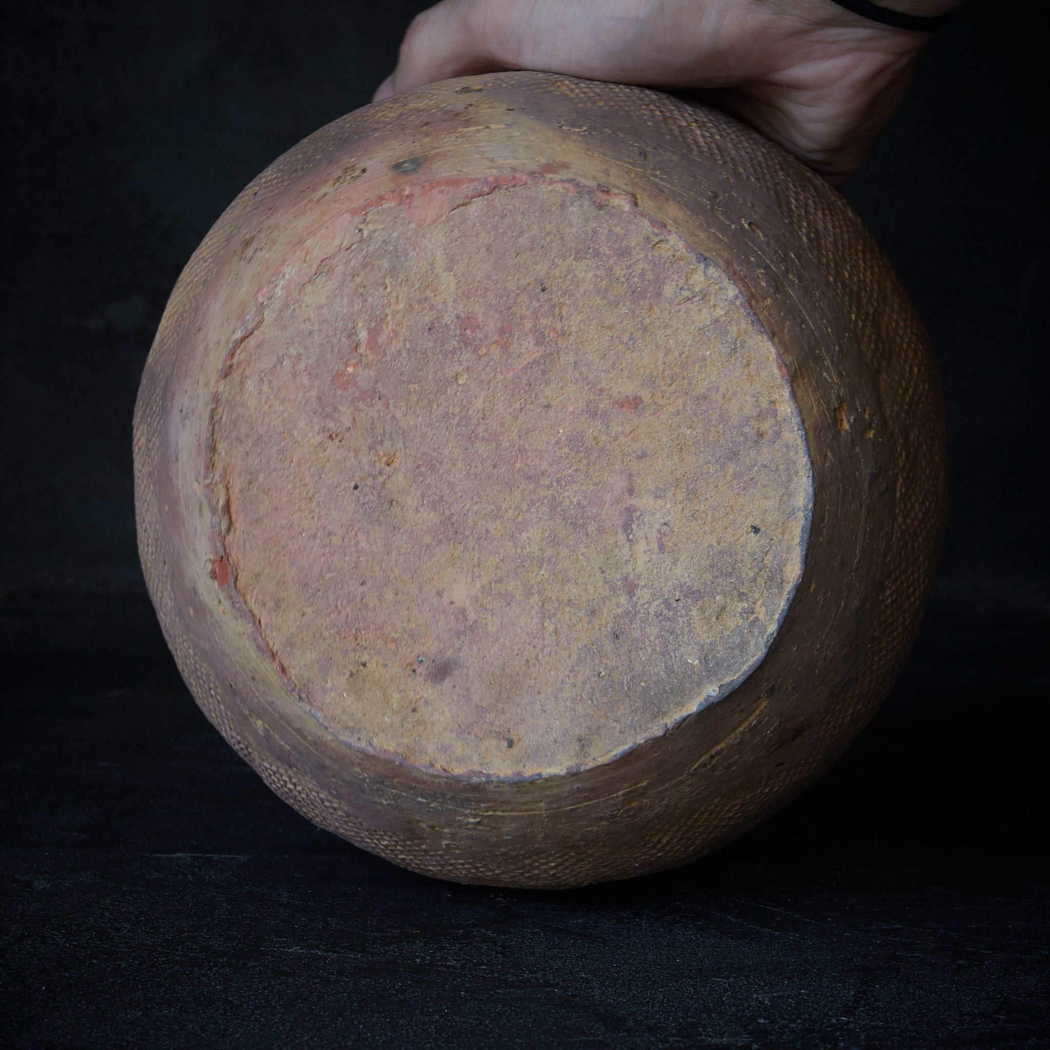 春秋戦国時代 硬陶印文壺（770–221BCE） | 入蘆花（ロカニイル）