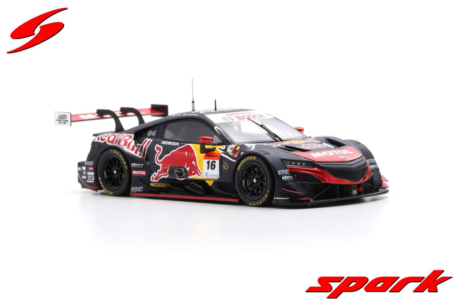Spark SGT124 1/43 Red Bull MOTUL MUGEN NSX-GT No.16 TEAM Red Bull