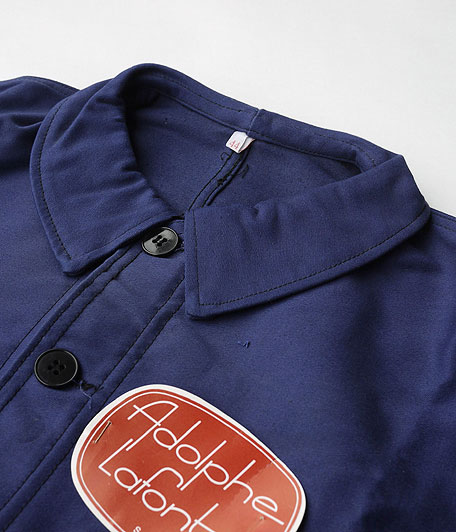 vintageフレンチワークブランドAuMolinelアドバタイジングモルスキン