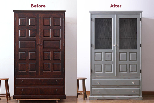 婚礼家具・婚礼タンスをリメイク！職人が好みの家具にリフォームします