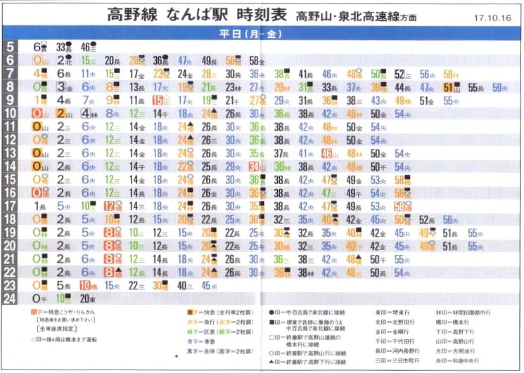 ポケット時刻表コレクション 関西編（その2）