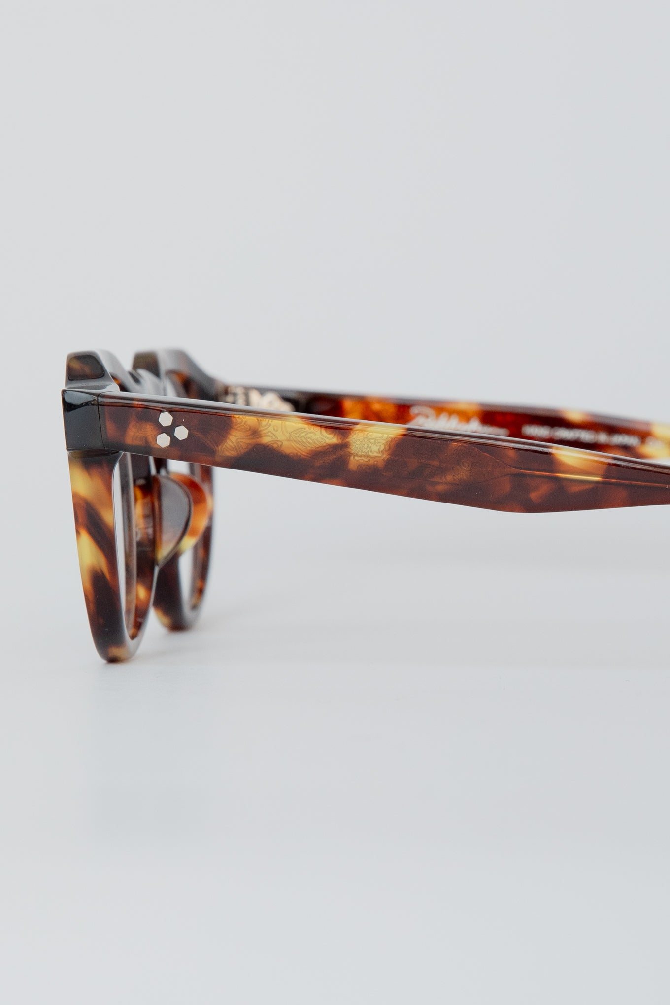 CROWN PANTO / FRAME-DARK HAVANA LENS- CLEAR – RAINMAKER KYOTO