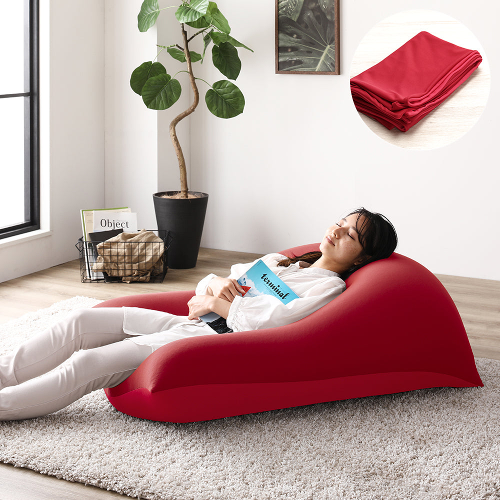 日本製 特大ビーズクッション 替えカバー/国産 ビッグクッション 専用