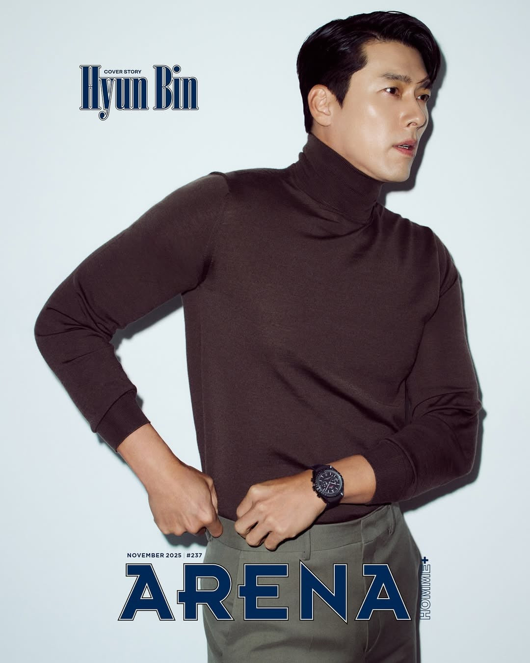 送料込/和訳付]【表紙：ヒョンビン】韓国雑誌「ARENA HOMME+ KOREA