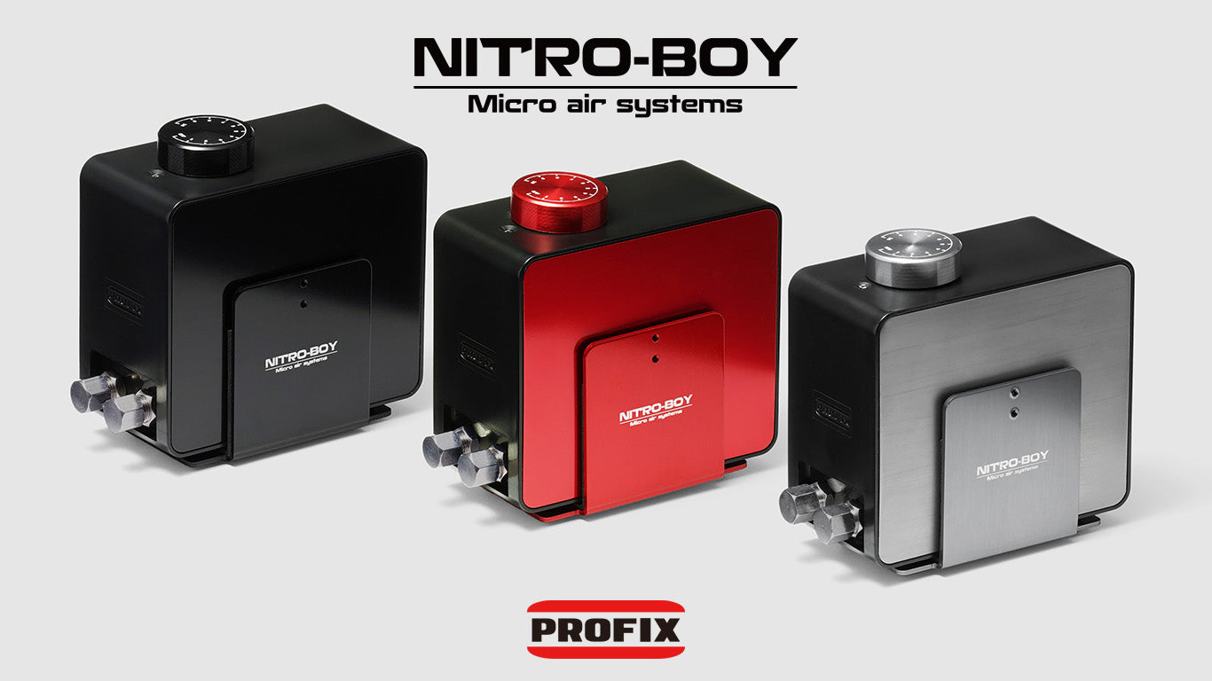 PROFIX 省スペースで始めるエアブラシデビューセット【解説動画付き