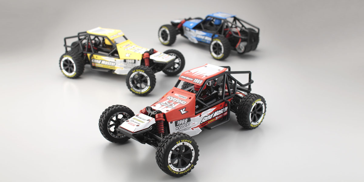 1/10 EP 2WD EZ-B サンドマスター T2 イエロー レディセット 30831T2