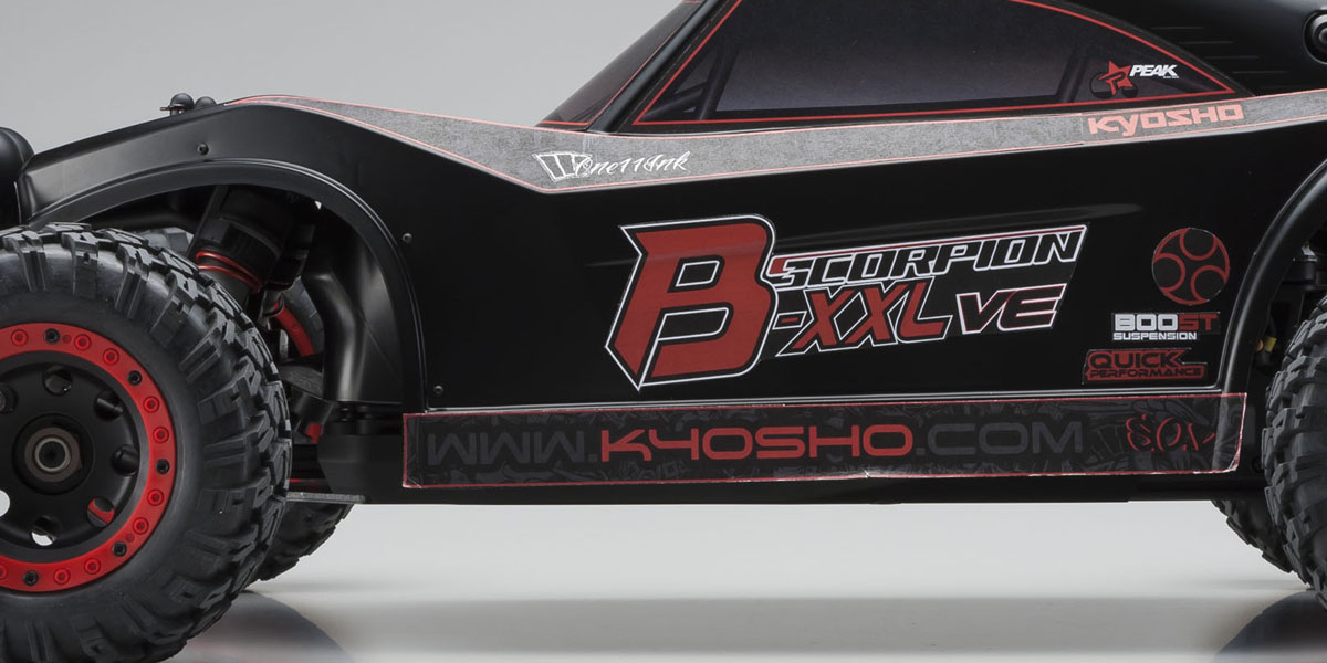スコーピオン B-XXL VE 1/7 EP 2WD レディセット 30974 | 京商 | RC